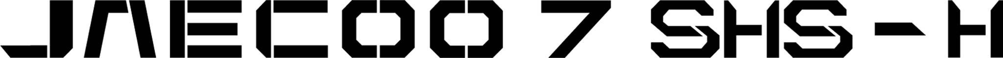 JAECOO 7 SHS-H